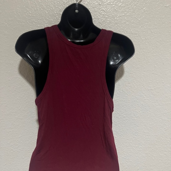 American Eagle Outfitters Deep Red Tank Top - Picture 3 of 4